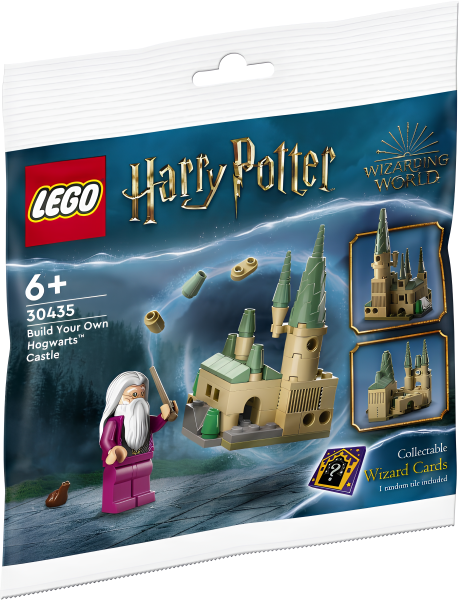 Конструктор LEGO Harry Potter 30435 Построй свой собственный замок Хогвартс (УЦЕНКА, вскрыт пакет, новый)